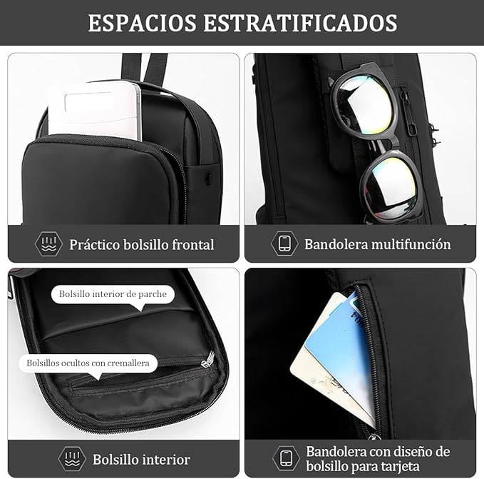 Mochila Antirrobo con Puerto USB – Protección y Comodidad en Movimiento