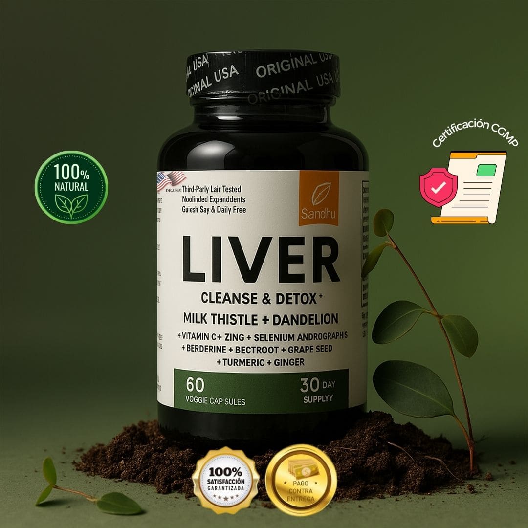 LIVER Cleanse & Detox – Apoya la salud de tu hígado de forma natural