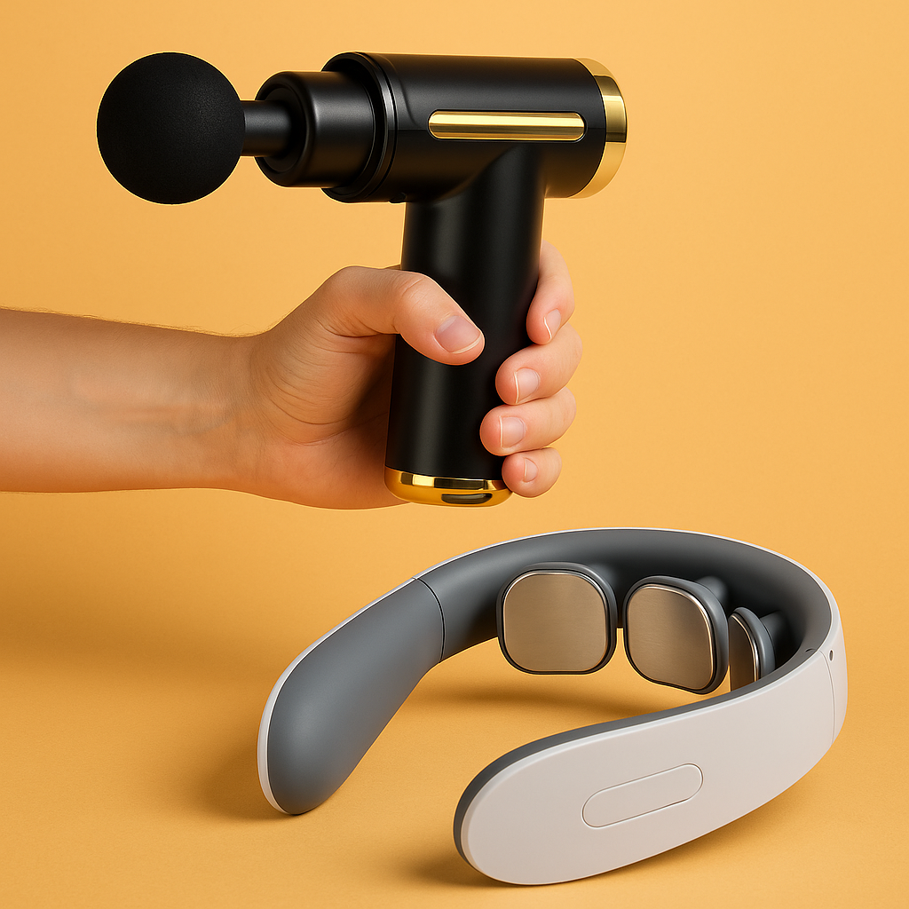 Pistola De Masaje | GRATIS masajeador de cuello |