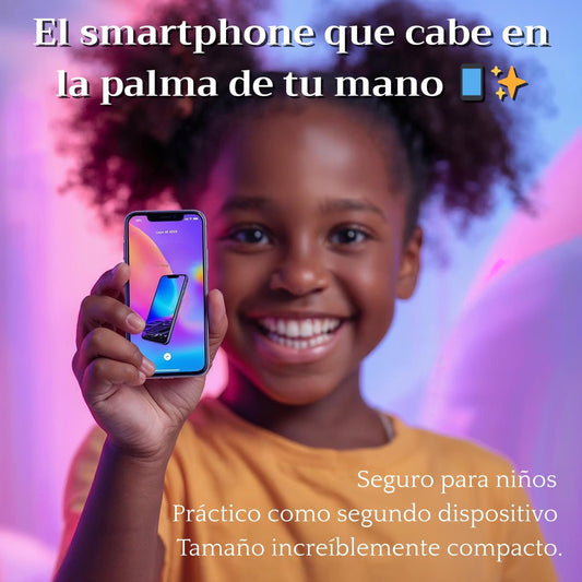 Mini Smartphone: El celular más pequeño del mundo, perfecto para niños y como segundo dispositivo 🚀