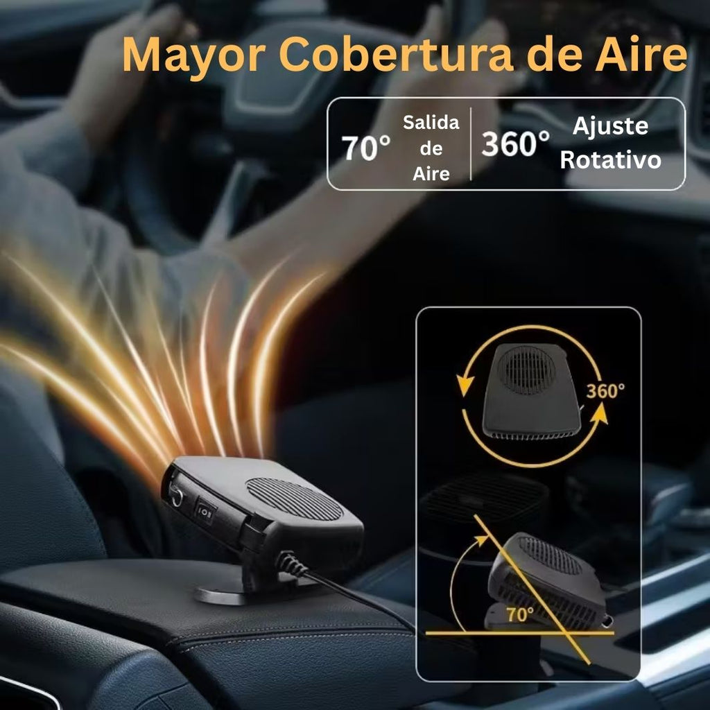 AirFresh® 2 en 1: Climatizador y Calefactor Portátil para Auto