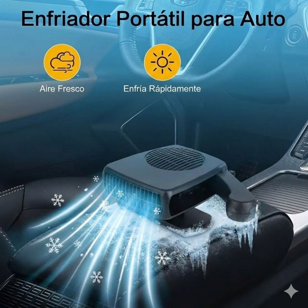 AirFresh® 2 en 1: Climatizador y Calefactor Portátil para Auto