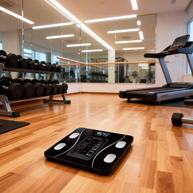 🏋 Báscula Inteligente con Bluetooth + App (Mide Grasa y Músculo)