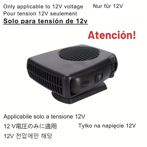 AirFresh® 2 en 1: Climatizador y Calefactor Portátil para Auto