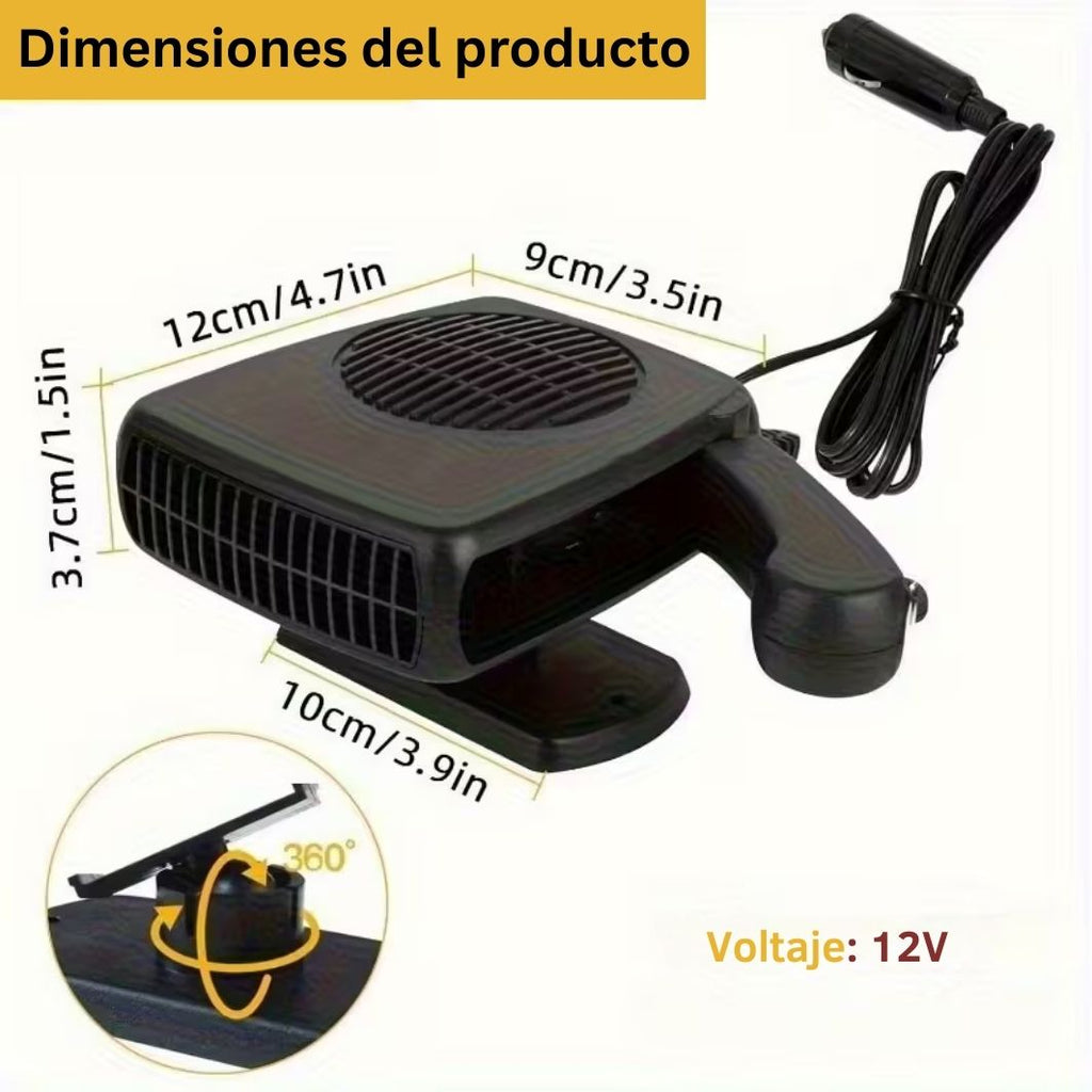 AirFresh® 2 en 1: Climatizador y Calefactor Portátil para Auto