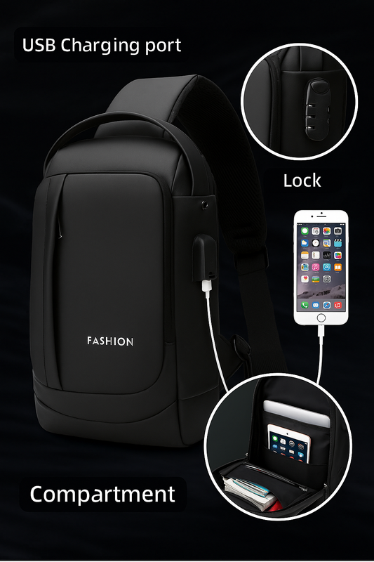 Mochila Antirrobo con Puerto USB – Protección y Comodidad en Movimiento