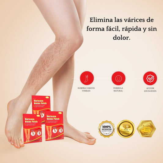 💖 Piernas Ligeras: 18 Parches Para Decir Adiós al Dolor y Várices en Pocos Días