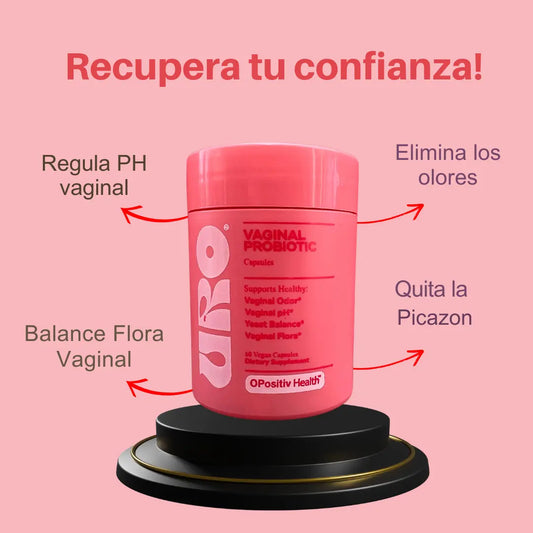 Uro Probótico Vaginal 60 Cápsulas EcuExpress
