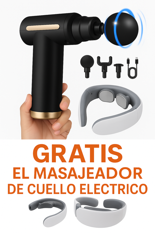 Pistola De Masaje | GRATIS masajeador de cuello |